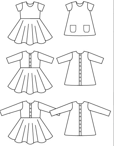 OLIVIA DRESS PATTERN